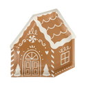 Gingerbread House Shaped Plates