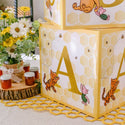 Winnie-the-Pooh Bear Baby Block Boxes