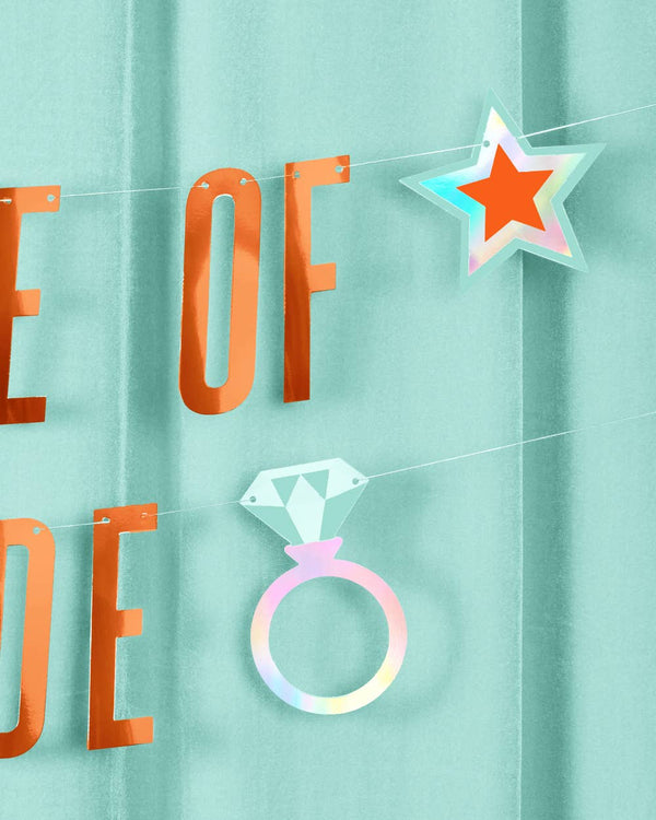 Life Of A Bride Banner | bachelorette, showgirl
