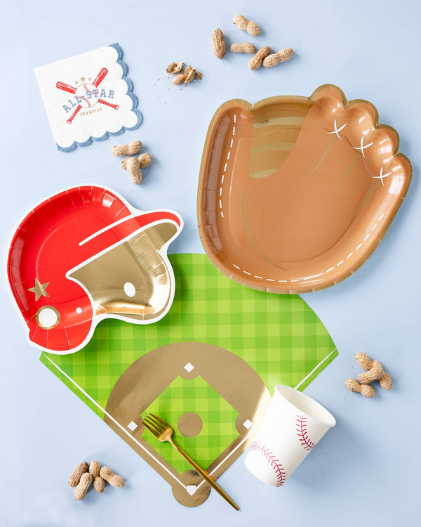 All Star Baseball Paper Cocktail Napkin