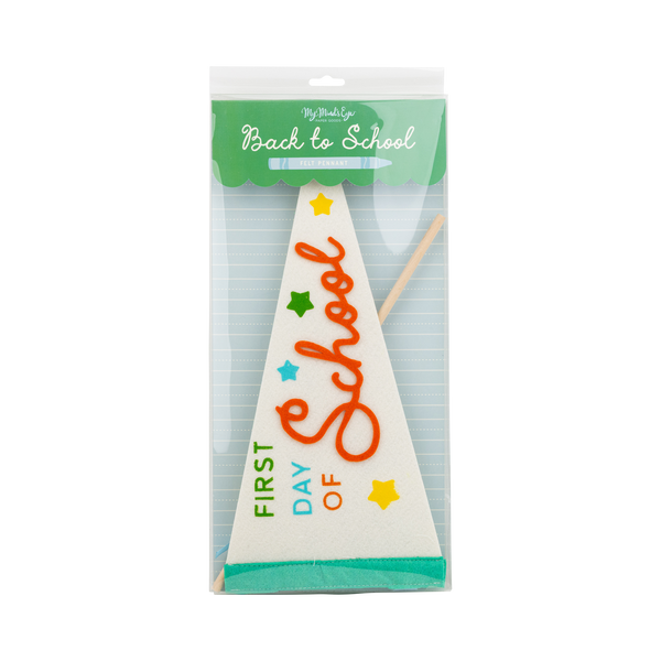 First Day Felt Pennant