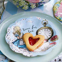 Alice in Wonderland Blue 7" Plates
