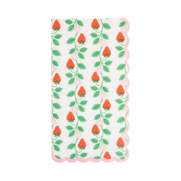 Berry First Birthday Dinner Napkin Set