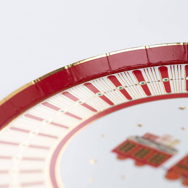 North Pole Express Dessert Plate