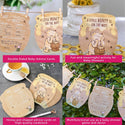 Honey Bear Cardstock Baby Shower Game Set