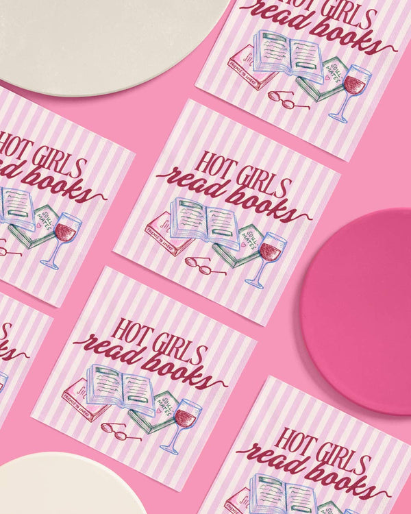 Hot Girls Book Club Napkins