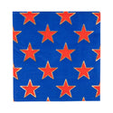 Red and Blue Star Cocktail Napkin