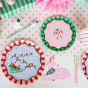 Oh What Fun Candy Cane Small Plates