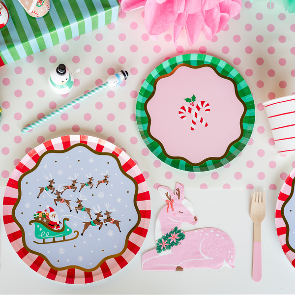 Oh What Fun Candy Cane Small Plates