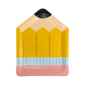 Pencil Shaped Party Plates
