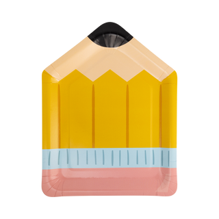 Pencil Shaped Party Plates