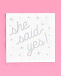 Engaged Era Napkins - 25 foil napkins