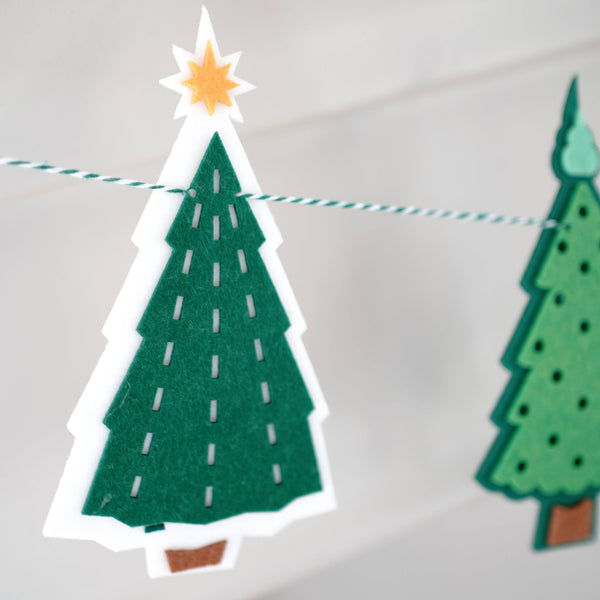Christmas Tree Garland