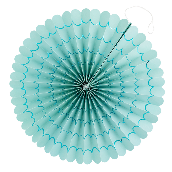 Mermaid Party Fan Set – 6 Pastel Decorations for Under-the-Sea Events