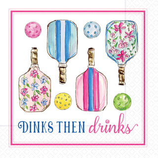 Pickleball Party Cocktail Napkins - 20 Count
