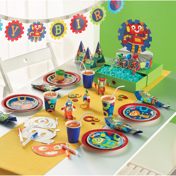 Robot Napkins / Robot Party Napkins / Robot Birthday Party/ Robot Birthday / Robot Paper Napkins