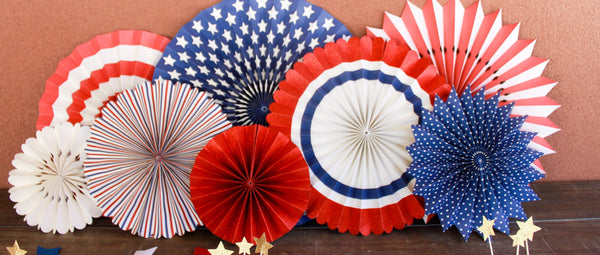 Paper Straws / July 4th Straws / Red, White, and Blue Straws / 4th of July Straws / Party Straws / Patriotic Straws / America Party
