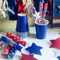 Paper Straws / July 4th Straws / Red, White, and Blue Straws / 4th of July Straws / Party Straws / Patriotic Straws / America Party