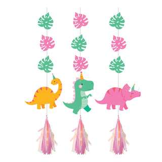 ROAR! GIRL Dinosaur Boxes / Girl Dinosaur Party / Dinosaur Birthday Decor / Dinosaur Honeycomb Centerpieces / Dinosaur Party Decor