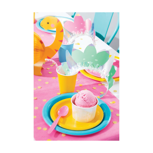 ROAR! Pink and Yellow Dinosaur Centerpieces / Girl Dinosaur Party / Dinosaur Birthday Decor / Dinosaur Honeycomb Centerpieces
