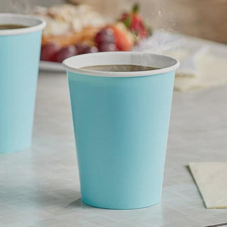 Light Blue Cups / Baby Blue Cup / Blue Cup / Baby Shower Cup / Baby Boy Shower / Blue Party Cup / Blue Drink Cups / Baby Blue Drink Cups