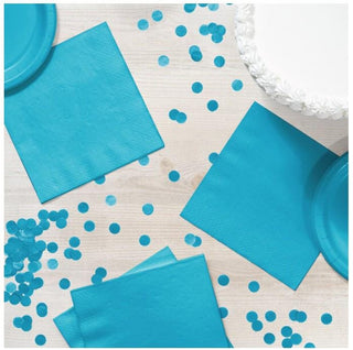 Blue Plates / Blue Lunch Plates / Bermuda Blue Plates / Baby Shower Plate / Baby Boy Plate / Birthday Party Plate / Teal Plate