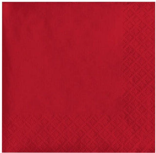 Red Large Napkins / Bright Red / Firetruck Red / Cherry Red / Red Paper Napkins / Red Party Napkins