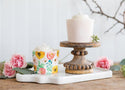 Modern Floral Baking Cups / Floral Treat Cups / Pastel Pink Baking Cups / Spring Party Decor / Easter Party / Baby Shower / Bridal Shower
