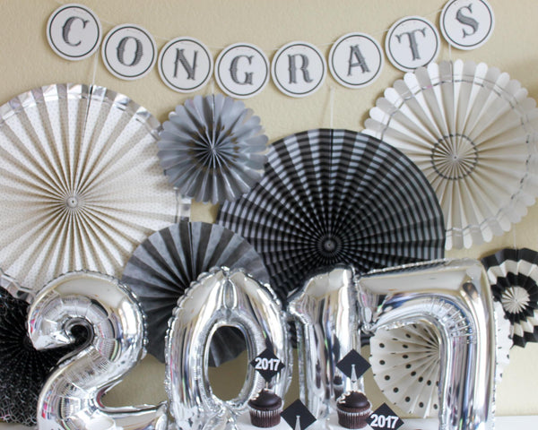 Graduation Balloon / Graduation Decor / Congrats Grad / Graduation Party Supplies / Graduation Party / Class of 2025 / Class of 2026 / Grad