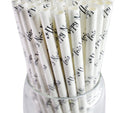 Halloween Mix Paper Straws for Halloween Parties | Eco Friendly Drinking Straws | Colorful Paper Straws | Decorative Straws| Halloween Straw