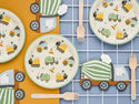 Plates Construction Vehicles