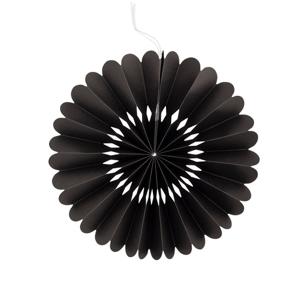Black Party Fan Set