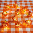 Pumpkin Disco LED String Lights