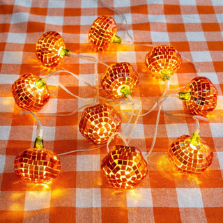 Pumpkin Disco LED String Lights
