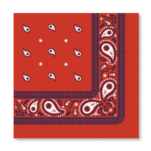 THOMAS & FRIENDS™ TRAIN SMALL BLUE BANDANA NAPKINS