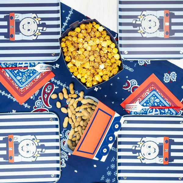 THOMAS & FRIENDS™ TRAIN SMALL BLUE BANDANA NAPKINS