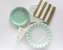 Mint Green Dinner Plates 