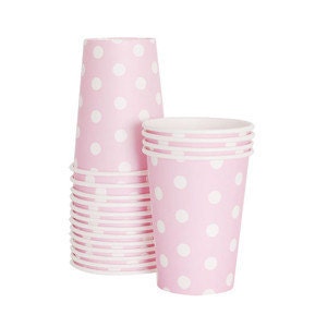Pink and White Cups 