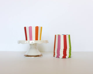 Rainbow Stripe Treat Cups 