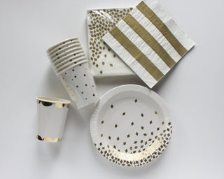 Gold Striped Napkins 