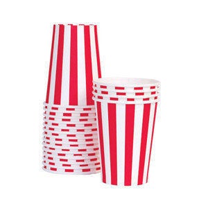 Red and White Cups 