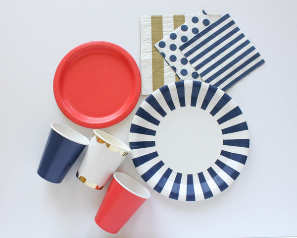 Navy Blue Dinner Plates 