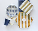 Gold Striped Napkins 