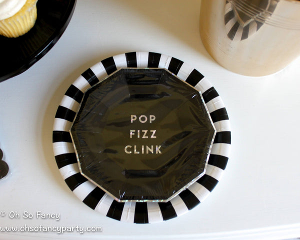 Pop Fizz Clink Plates 