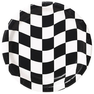 Checkered Flag Plates 