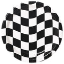 Checkered Flag Small Napkins / Race Car Birthday Party / Car Party Napkins / Pit Stop / Racing Party Supplies / Cars / Black & White Napkin