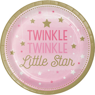 Twinkle Twinkle Little Star Plates 