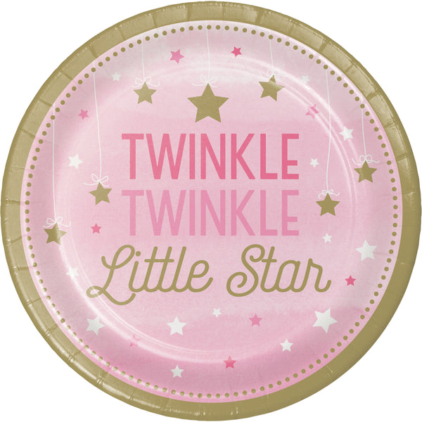 Twinkle Twinkle Little Star Plates 