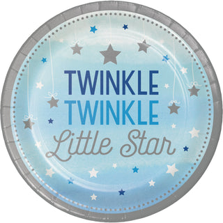 Twinkle Twinkle Little Star Plates 