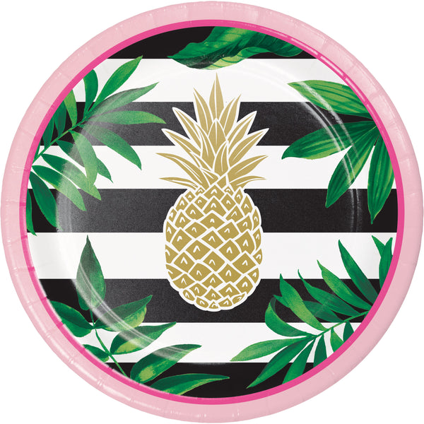 Pineapple Paper Plates 